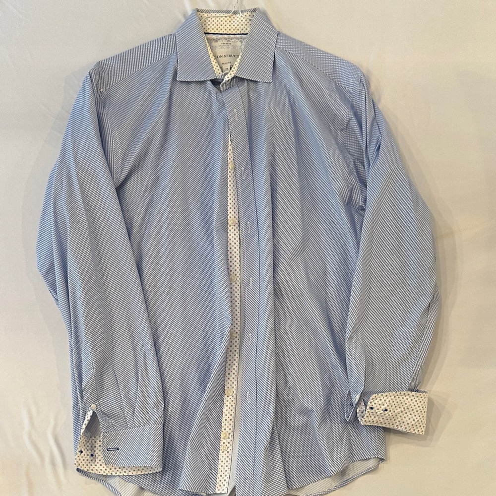 Classic Blue Dress Shirt